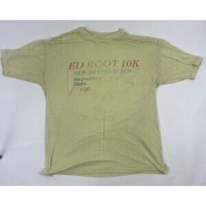 Vintage Rare "Ed Root 10k" New Smyrna Beach, FL 1980s Single Stitch T-Shirt Sm